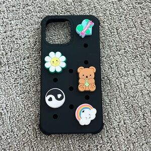 Casetify Black Charm iPhone 13 Pro Max case